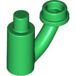 1566-6 Steel met zijschut met nophouder groen NIEUW *5K000