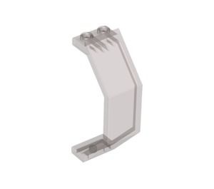 2466-13G Paneel 3x2x6- 4x gebogen transparant bruin (naam was: trans ZWART) gebruikt *
