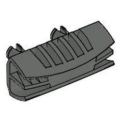 30622-10G Technic 1x4 Grill met twee pinnen donker, grijs (klassiek) gebruikt *