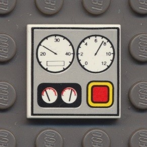 3068bpx4-1G Tegel 2x2 Meters wit gebruikt *5T05-15