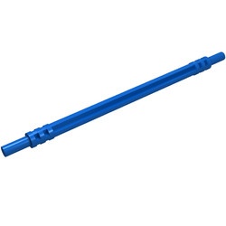 32199-7 Technic, zachte as lengte 11 noppen blauw NIEUW *