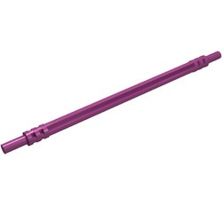 32200-71 Technic, zachte as lengte 12 noppen magenta NIEUW *