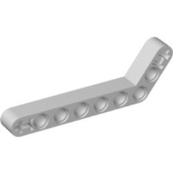 32271-99 Technic, Hefbalk 1x9 gebogen (7x3) dik grijs, zeer licht (blauwachtig) NIEUW *1D000