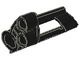 32527-11 Technic, Sierpaneel # 5 Small Short, Large Hole, Side A zwart NIEUW *5K000