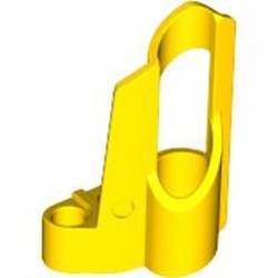 32528-3G Technic, Sierpaneel # 6 Small Short, Large Hole, Sode B geel gebruikt *5K000