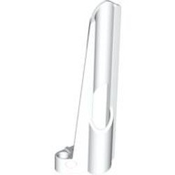 32535-1G Technic, Sierpaneel # 8 Small Long, Large Hole, Side B wit gebruikt *5K000