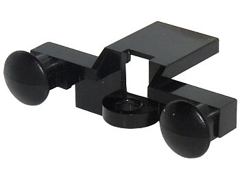 4022-11G Trein- Buffer zwart gebruikt *0L0000
