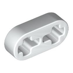 41677-1G Technic, Hefbalk 1x2 dun wit gebruikt *1D000