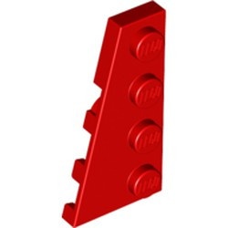 41770-5G Wig plaat 4x2 links rood gebruikt *1L229