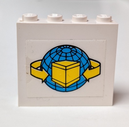 4215pb036-1G Paneel 1x4x3 pakje wit gebruikt *0D0000