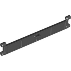 4219-11G Garagedeur- element met hendel zwart gebruikt *1C030