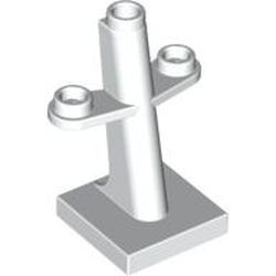 4289-1G Mast modern 2x2x3 met zijbeuk wit gebruikt *0D0000