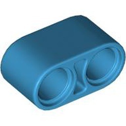 43857-153 Technic, Hefbalk 1x2 dik blauw, donkerazuur gebruikt *1DT00