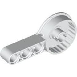 44225-1 Technic Rotation Joint Disk met 3L Hefbalk dik and Pin wit NIEUW *