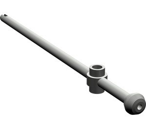 476-10G Bootmast lengte 12 open nop, knop donker, grijs (klassiek) gebruikt *