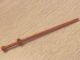 476-85G Bootmast lengte 12 open nop, knop grijs, donker (blauwachtig) gebruikt *