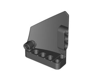 64680-11 Technic, Sierpaneel # 14 Groot kort glad Side B zwart NIEUW *