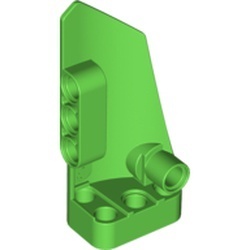 64683-36 Technic, Sierpaneel #3 Klein glad lang, 2x3 gaten kop groen, helder NIEUW *4T082