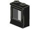 7026-11G Raam 1x2x2- KLASSIEK (met glas) zwart gebruikt *1C039