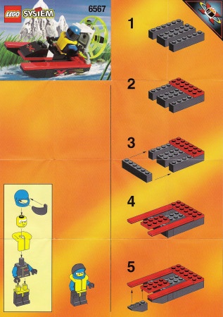 INS6567-G 6567 BOUWBESCHRIJVING- Speed Splasher gebruikt *LOC RBS