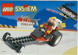INS6639-G 6639 BOUWBESCHRIJVING- Raven Racer gebruikt *LOC RBS