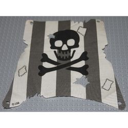 sailSet 3x zeil (sailbb11, sailbb12, sailbb13) - Sets 6290 en 6289 wit zo goed als nieuw, paar kleine vouwtjes *5D000