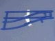 x878cx1-7G Trein, Rails 4.5V Handwissel links blauw gebruikt *
