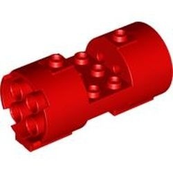 30360-5 Cylinder 3x6x2 2/3 Oudere type niet-gevulde noppen 2x6 rood NIEUW *