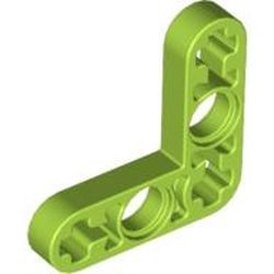 32056-34 Technic, Hefbalk 3x3 L-vorm dun lime NIEUW *1D000