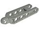 32195b-10 Technic, Besturing Arm 6.5x2 met Towball Socket Rounded, Chamferode donker, grijs (klassiek) NIEUW *0L0000