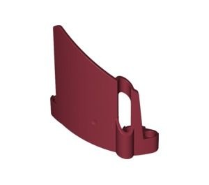 44352-59 Technic, Sierpaneel #22 Large Short, Small Hole, Side A rood, donker NIEUW *