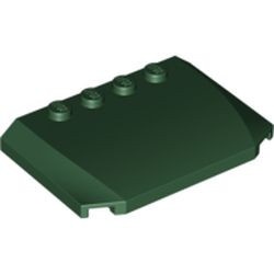 52031-80G Wig 4x6x2/3 (motorklep breed) groen, donker gebruikt *0L000