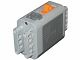 59510c01-86 Batterijbox 9 volt Power Functions el. Aansluiting (Past niet door brievenbus) grijs, licht (blauwachtig) NIEUW *