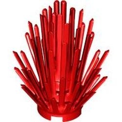 6064-5G Struik (compact) rood gebruikt *5K0000