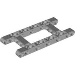 64178-86G Technic Hefbalk 5x11 open midden grijs, licht (blauwachtig) gebruikt *1D000