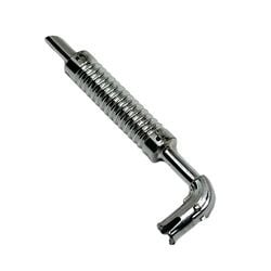 71137b-22G Uitlaat met afgeschuind einde EN technic pin chrome zilver gebruikt *