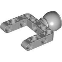92910-86G Technic, besturing Stuurbalhouder frame open grijs, licht (blauwachtig) gebruikt *0L0000