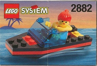 INS2882-G 2882 BOUWBESCHRIJVING- Speedboat gebruikt *LOC RBS