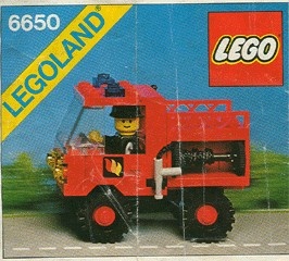 INS6650-G 6650 BOUWBESCHRIJVING- Fire and Rescue Van gebruikt *LOC M3