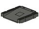 2642-10G Platform 16x16x2 1/3 oprit donker, grijs (klassiek) gebruikt *5D000