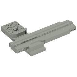 2772c01-9G Monorail Monoswitch lichtgrijs (klassiek) gebruikt *5D0000