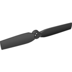 2952-11G Propellor 9 diameter- 2 bladen zwart gebruikt *1D042