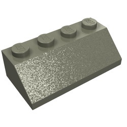 3037-10G Dakpan 45 graden 4x2 donker, grijs (klassiek) NIEUW *1B154