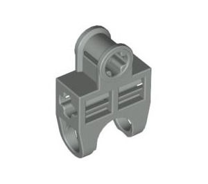 32174-9 Technic Connector 2x3 met Ball Socket lichtgrijs (klassiek) NIEUW *1D000