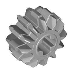 32270-86 Technic, Tandwiel 12 tanden Double Bevel grijs, licht (blauwachtig) NIEUW *0D000