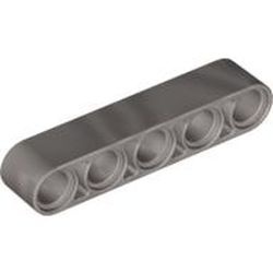 32316-66 Technic, Hefbalk 1x5 dik grijs, lichtparel gebruikt *1DT00