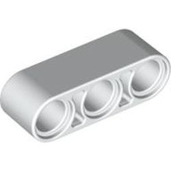 32523-1G Technic, Hefbalk 1x3 dik wit gebruikt *0D001
