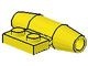 3475-3 Motor met zijplaat 1x2 geel NIEUW *1D0000