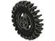 3650-11G Technic, Tandwiel 24 tanden kroon zwart gebruikt *0D030