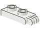 4276-1G Scharnierplaat 1x2 - 2 vingers aan uiteinde (vert) wit gebruikt *1B311